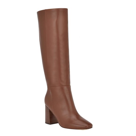 Calvin Klein Women's Arista Boot, Brown 121, 10 - Picture 1 of 1